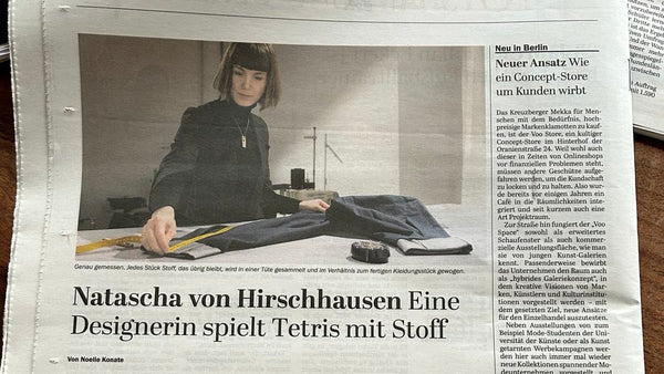 Designerportrait im Tagesspiegel