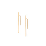 2nd love - minimalist statement earrings